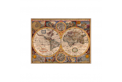 A new and accurant map of the world